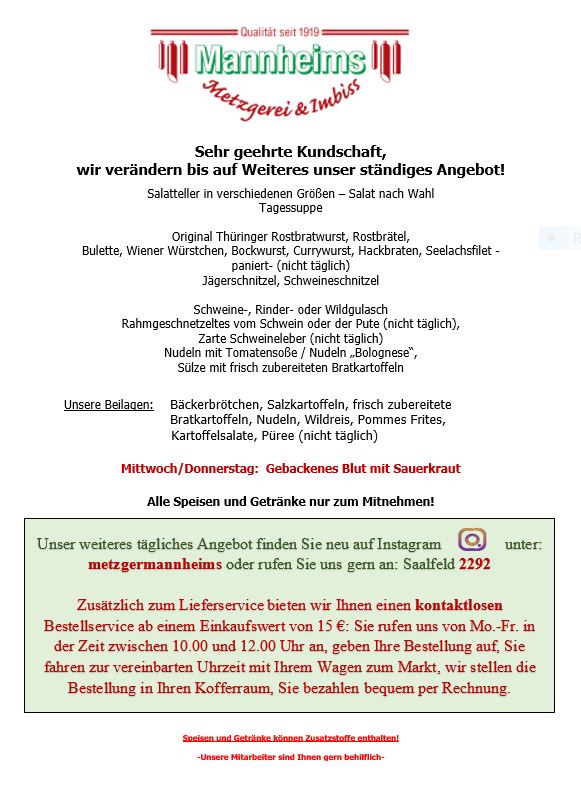 Unser aktuelles Wochenangebot